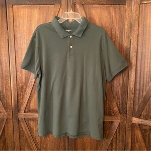 Men's Goodfellow Green Polo Shirt; XL